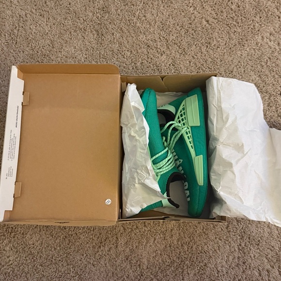 Pharrell x Adidas NMD Human Race Core Green - Picture 1 of 8